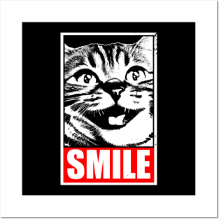 Funny Cute Cat Meme Gift For Cat Lovers Posters and Art